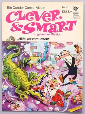 Clever & Smart Nr. 3 1. Auflage SC Humor Comic Album Condor Verlag Ibanez - Bild 1 von 4
