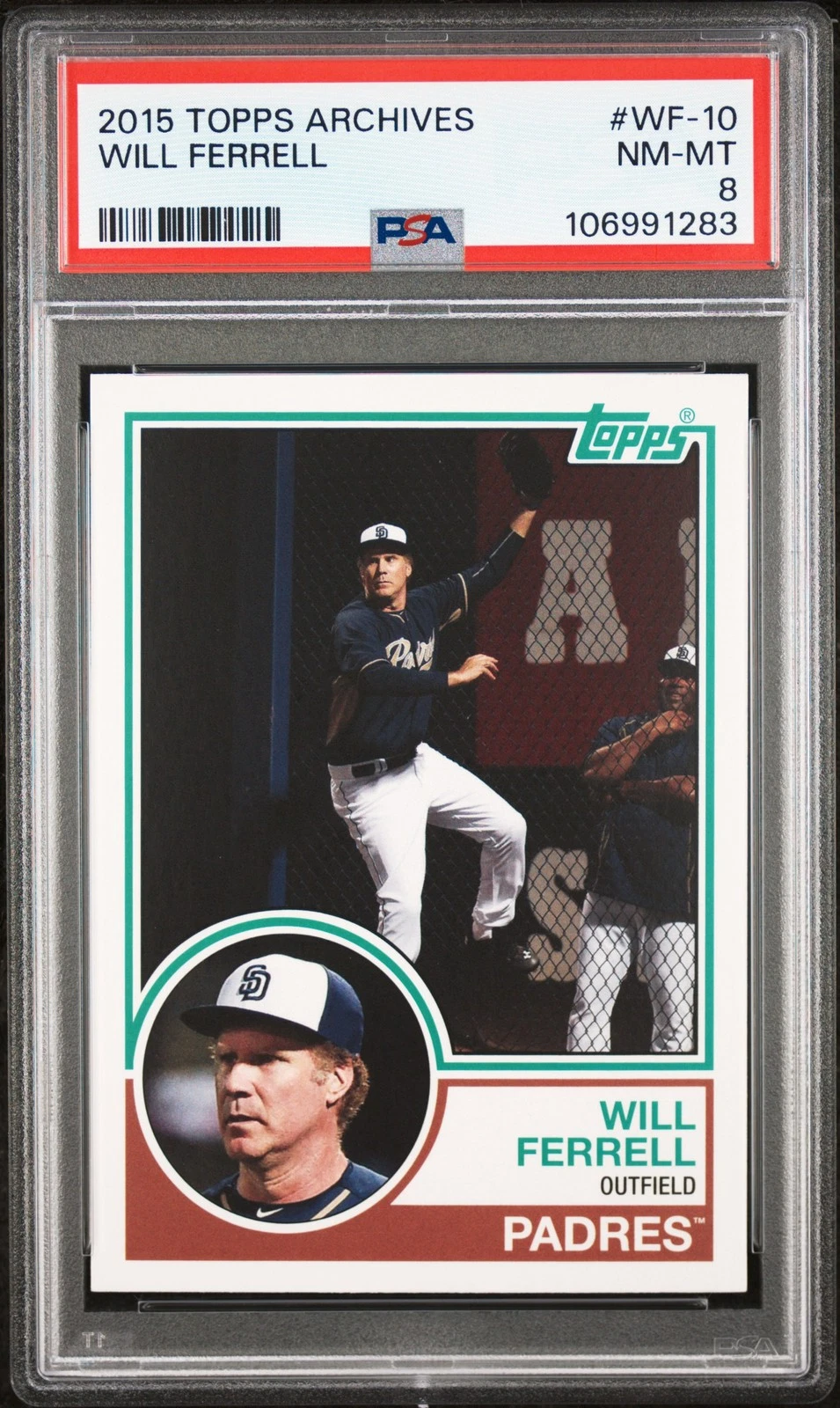 Will Ferrell trading card