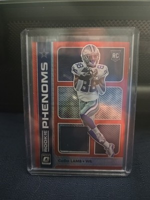 2020 Panini Donruss Optic Rookie Phenoms CeeDee Lamb RP-6 Cowboys NFL Rookie