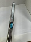 Vintage Marked Sterling Turquoise Silver Vein Ring Size 8 — photo 7