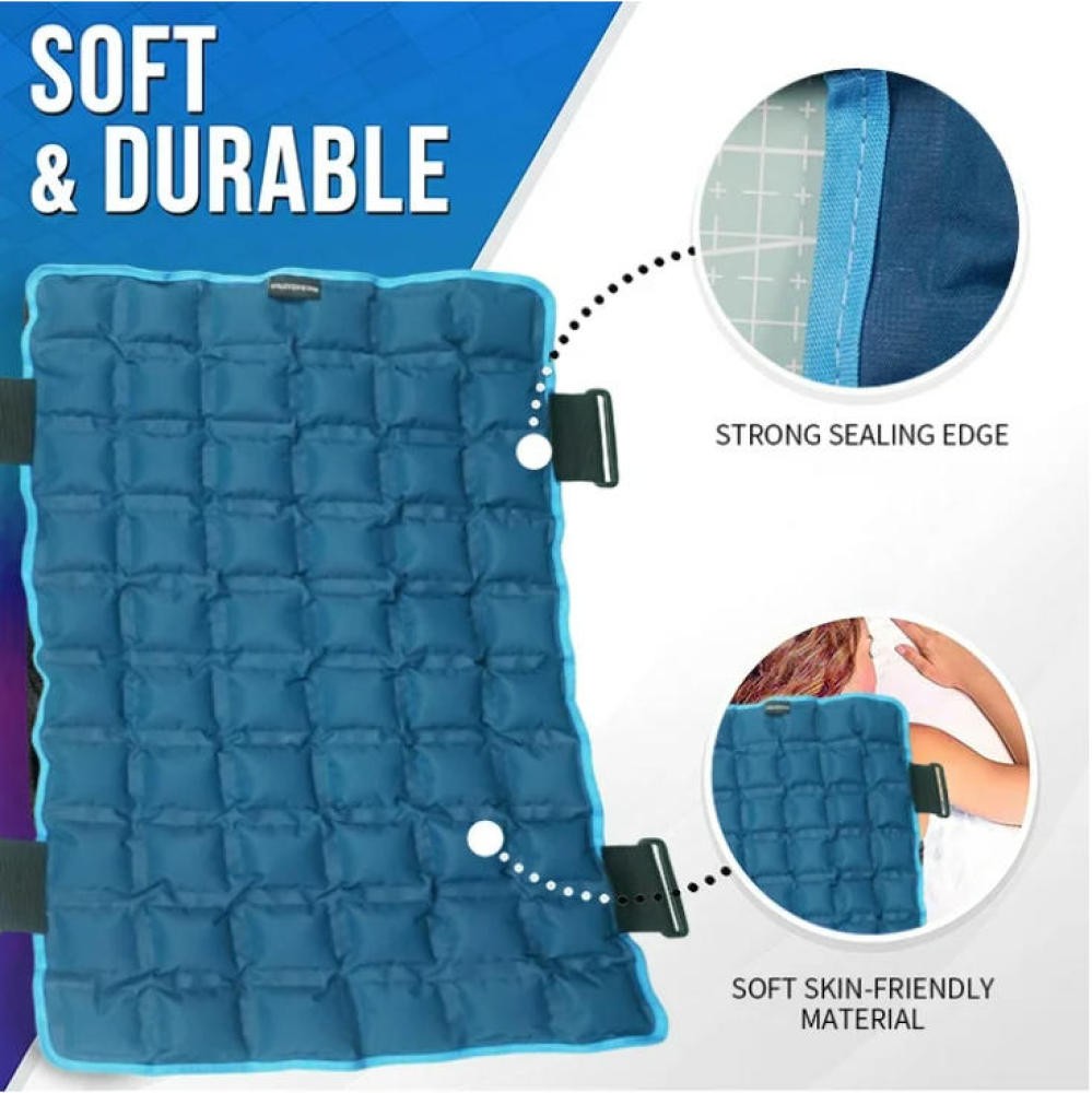 Large Ice Pack Wrap for Hip, Knee, Shoulder, Back Pain Relief Reusable Gel Cold