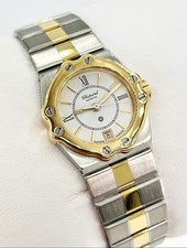 Chopard Lady St. Moritz 8024 Stahl / Gold 24 mm Gelbgold 750 Quarz Damenuhr