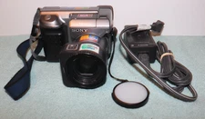 Sony Mavica MVC-FD91 0.8 MP Digital Camera - Black & Metallic silver