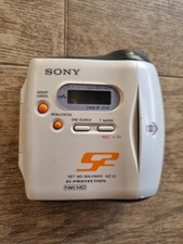 Sony MZ-S1 Net-MD MiniDisc Recorder G-Protection. Rare. For Part Or Repair