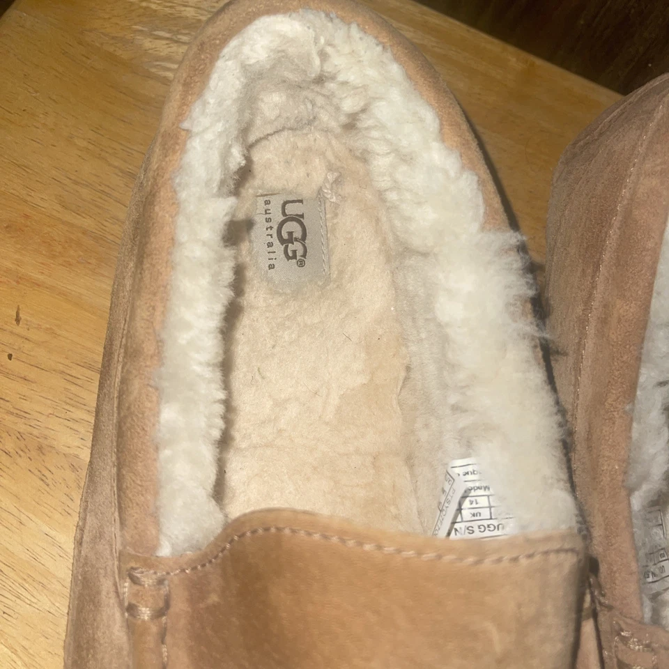 Zapatilla mocasín UGG Australia Ascot para hombre talla US 15 Foto 2 de 4