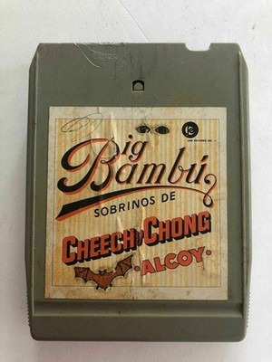 CHEECH & CHONG Big Bambu ODE 8T 77014 8 Track Tape