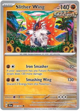 Pokemon Slither Wing 26 / 64 SV: Shrouded Fable Reverse Holo