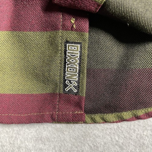 Dixxon Flannel DFC Youth Division Boys Shirt Medium Red Green Long Sleeve Pocket - Picture 4 of 13