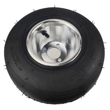 5'' Racing Cart Tires 10x4.50-5 Wheels Rims for E-bike Go Kart Scooter ATV Quad