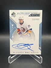2018-19 SP Authentic - Autographed Future Watch Michael Dal Colle #164 /999 (AU,