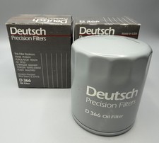 Lot Of 2 ~ Deutsch Precision Filters D 366 Oil Made In USA