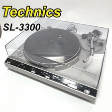 Technics SL-3300 Sistema de Tocadiscos Automático de Accionamiento Directo Plateado
