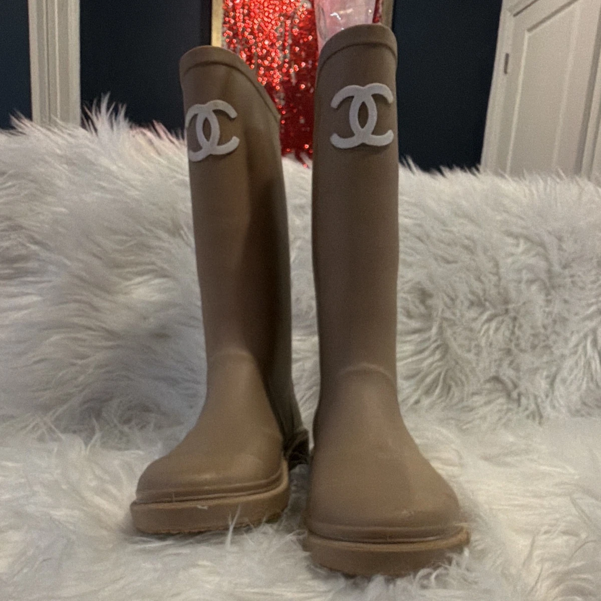 CHANEL Rain Boots for Women for sale - eBay