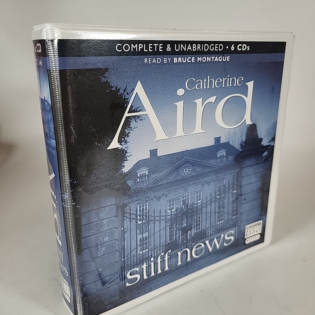 Catherine Aird Stiff News 6 CDs Unabridged Audiobook Bruce Montague Chivers UK