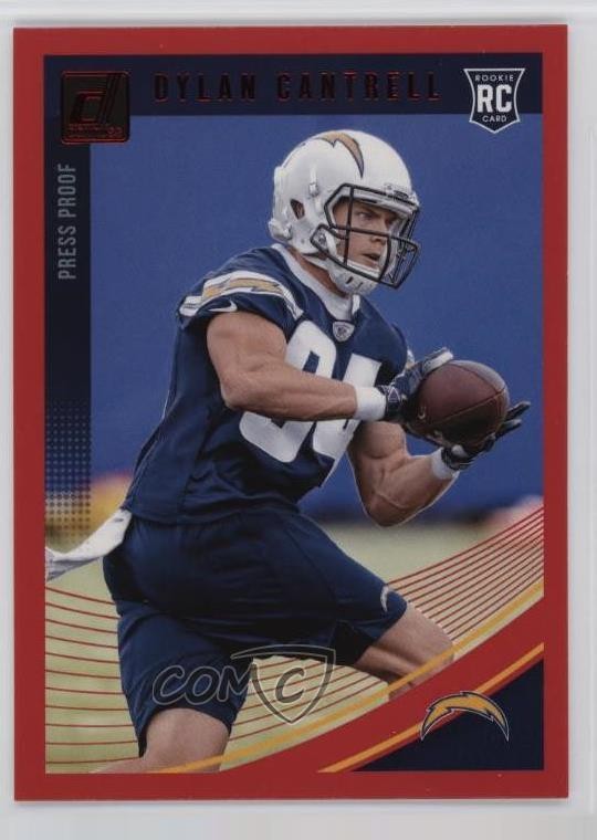 2018 Panini Donruss Rookie Press Proof Red Dylan Cantrell #398 Rookie RC uu6