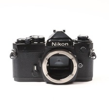 Nikon FE 35mm Manual Focus SLR Camera Body - Black