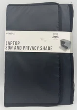 New Vivitar Laptop Sun and Privacy Shade-Fits up to 16" Folds flat for Travel
