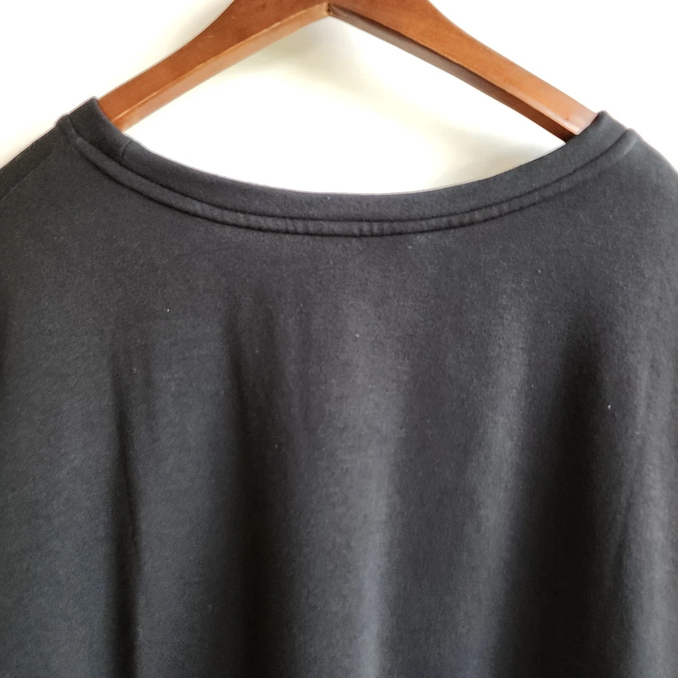 Orvis Mens Fleece Sweater Round Neck Black XXL Soft Touch - Image 4 of 4