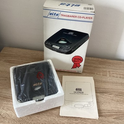 Elta CD Player 5756 Walkman tragbarer Discman in OVP Bass Booster
