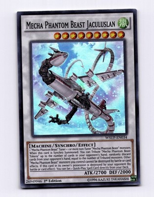 Mecha Phantom Beast Jaculuslan Super Rare World Superstars 1st Ed WSUP-EN034