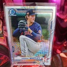 Forrest Whitley 2019 Bowman Chrome Prospects Mojo #BCP-9 Houston Astros