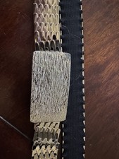 Silver Metal 1960s Vintage Belts for sale | eBay display picture 3