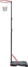 Netball Hoop and Post Pro Court Free Standing Height Adjustable Portable