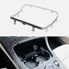 Center Console Cup Holder Frame Trim For Mercedes-Benz C Class W205 2015-2019
