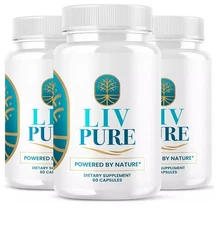 Liv Pure weight loss pills, Liver Support Supplement powered by nature (3 PACK)