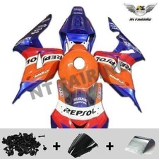 FUI Injection Orange Blue Mold Fairing Fit for Honda 2006-2007 CBR1000RR k039