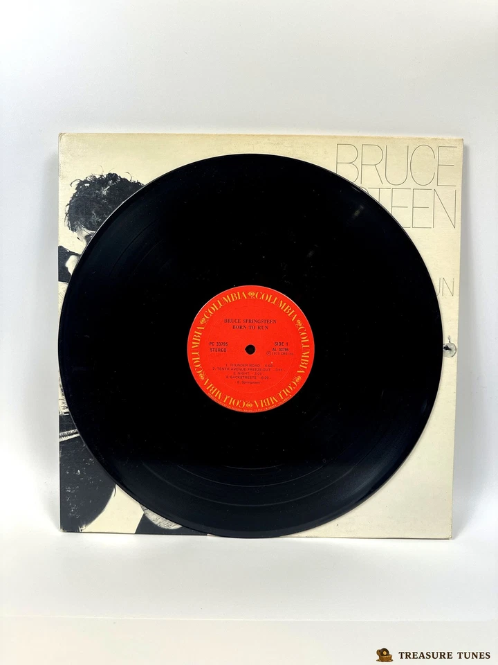 Bruce Springsteen - Born To Run Vinyl LP [1975] PC 33795 - Image 4 of 4