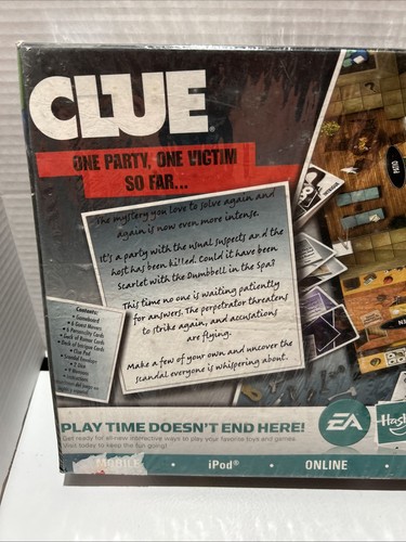NEW Clue: Discover The Secrets Board Game Parker Brothers Sealed - Picture 6 of 7