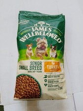 James Wellbeloved Senior Small Breed Dog Turkey & Rice 7.5kg Seam Burst