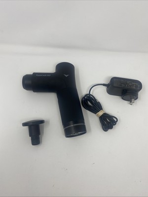 Hyperice Hypervolt GO Black Handheld Percussion Massager Massage Gun Set
