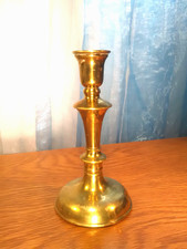 Świecznik Kandelaber Świecznik Mosiądz Biedermeier Historiszm 19 lat antyk