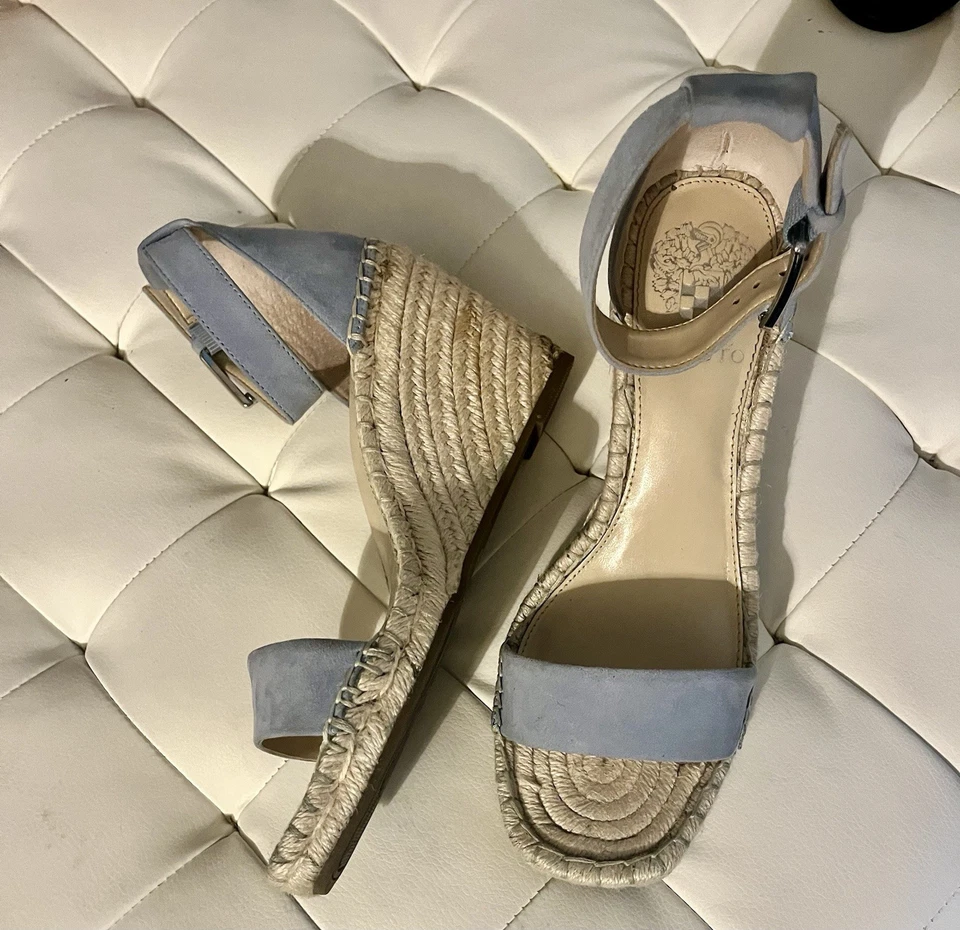 Vince Camuto Baby синий на танкетке размер 8 - Изображение 2 из 2