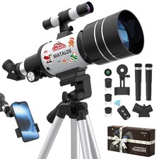 Telescope for Beginners, 70mm Aperture Refractor Astronomy Telescope with 300...