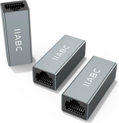 RJ45 Ethernet Coupler 3 Pack - in Line Coupler for Cat7/Cat6/Cat5E/Cat5 Cable Ex