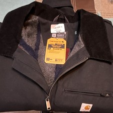 Carhartt Detroit Jacket Blanket-Lined Full Zi...