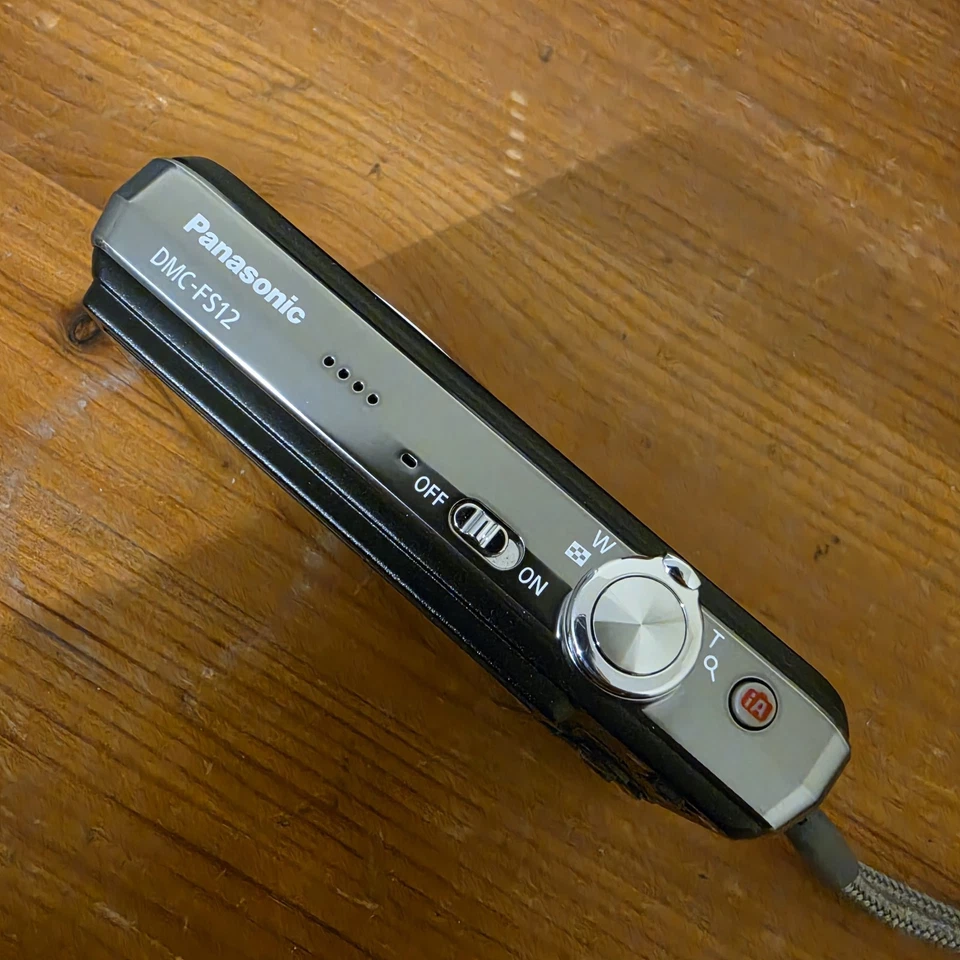 Panasonic LUMIX DMC-FS12 Compact Camera 12MP 4x Zoom + 1GB + Case *Read*, photo 3 of 5