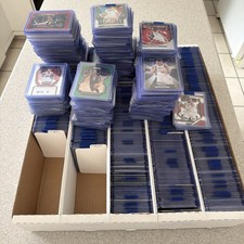 Lot of 100 Football and Basketball Cards - Min 1 Auto, 40 Parallels, No Vet Base