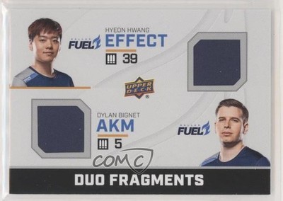 2017-18 Upper Deck Overwatch League Inaugural Set Duo Fragments EFFECT aKm r6v