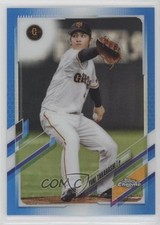 2021 Chrome NPB Nippon Professional Baseball Blue Refractor Yuki Takahashi r1p