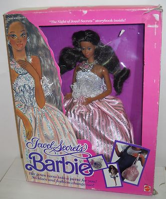 2133 Vintage Mattel Jewel Secrets Barbie African American Fashion