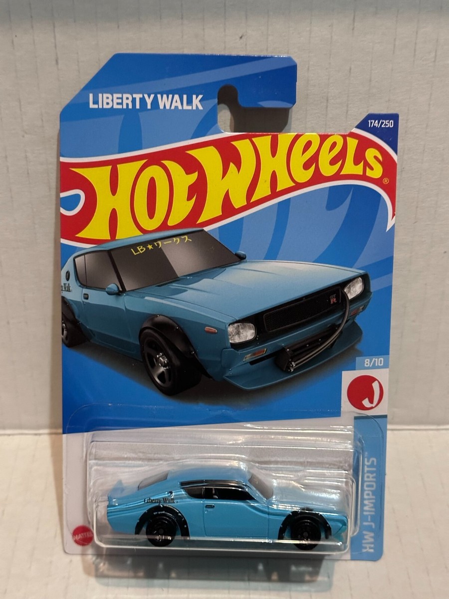 MADWHEELS マッドホイール skyline 2000 GT-R Blue Nissan Skyline 2000GT-R LBWK HW J-Imports 8/10 174/250 HCW32
