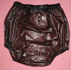 Pantalon En PVC Pour Adultes En Incontinence, Couleur Noir Transparent