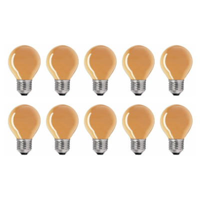 Philips E27 Partylicht Partylampe Glühlampe A60 15W Dimmbar 2700K Leuchte [10er]