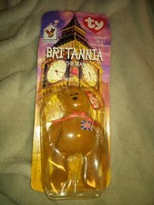mcdonalds ty britannia beanie baby The Bear