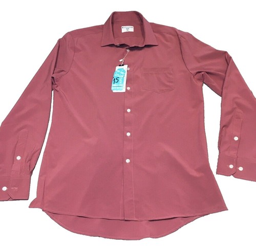 Chemisier NY&C Femme Small - Rose à Rayures - Manches Longues Froncé