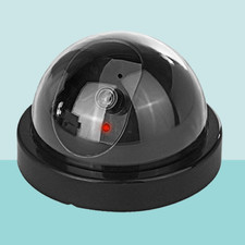 security camera-fake dummy fake camera with LED red light indoor outdoor camera